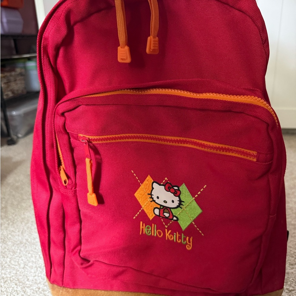 Hello Kitty Red Backpack - Picture 2 of 7